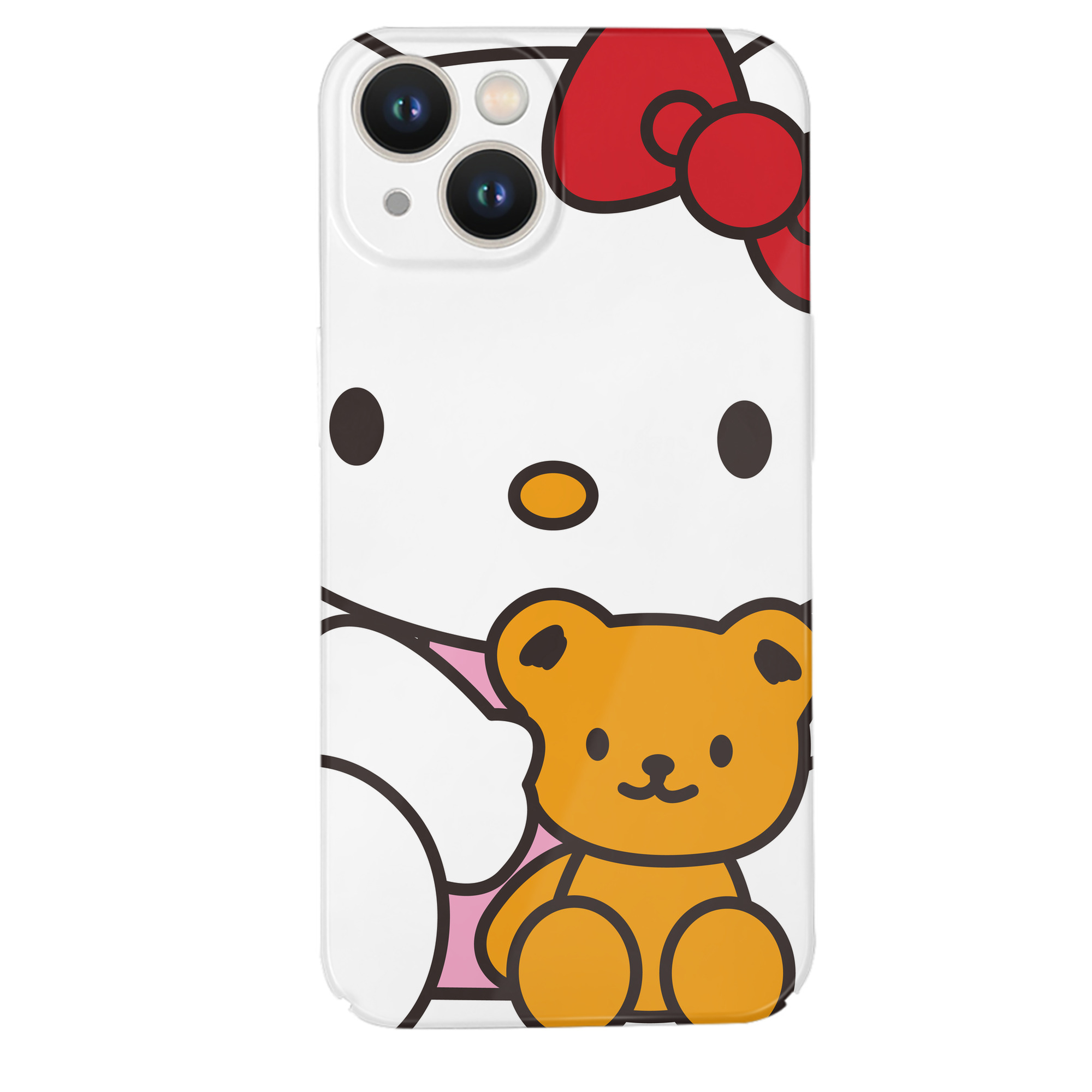 （画像用） Hello Kitty ハローキティ 【iPhone 14シリーズ対応】ハードケース